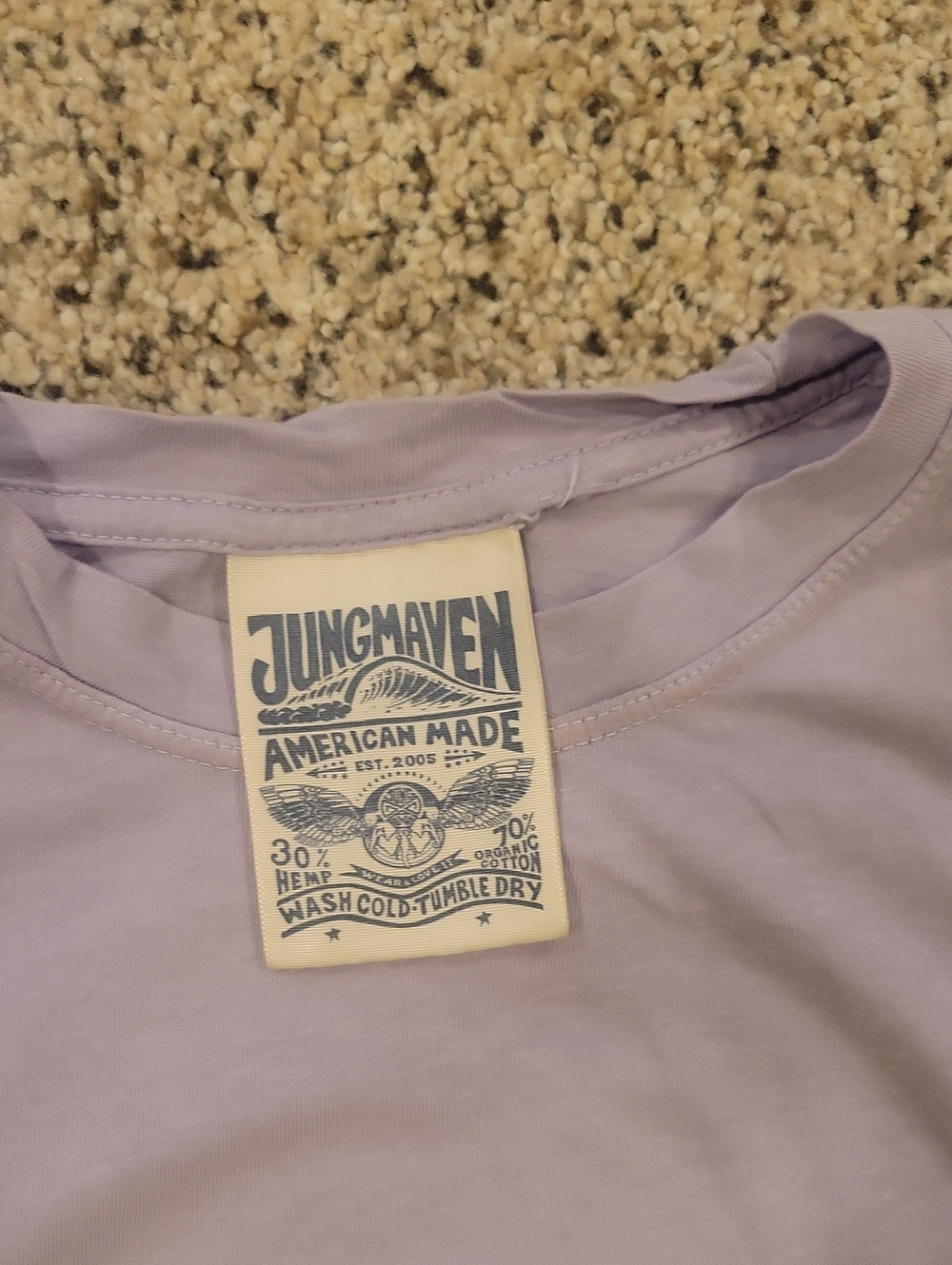 Jungmaven Short Sleeve Tee Shirt Bundle Hemp Organic Cotton Blend Small - Picture 3 of 3